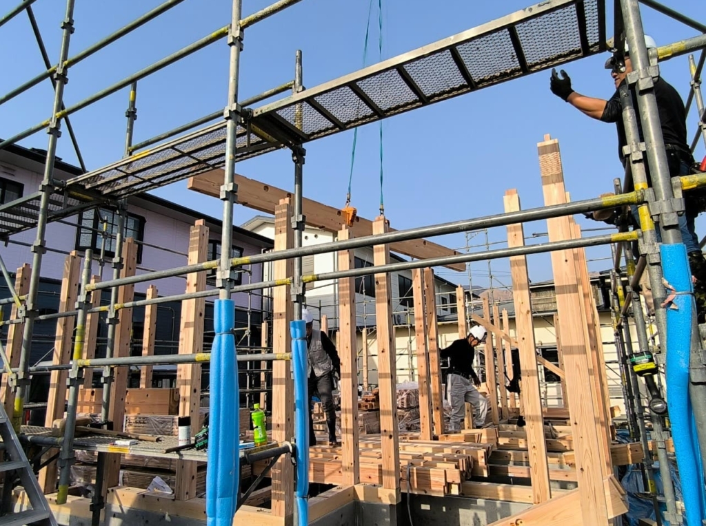 建て方工事