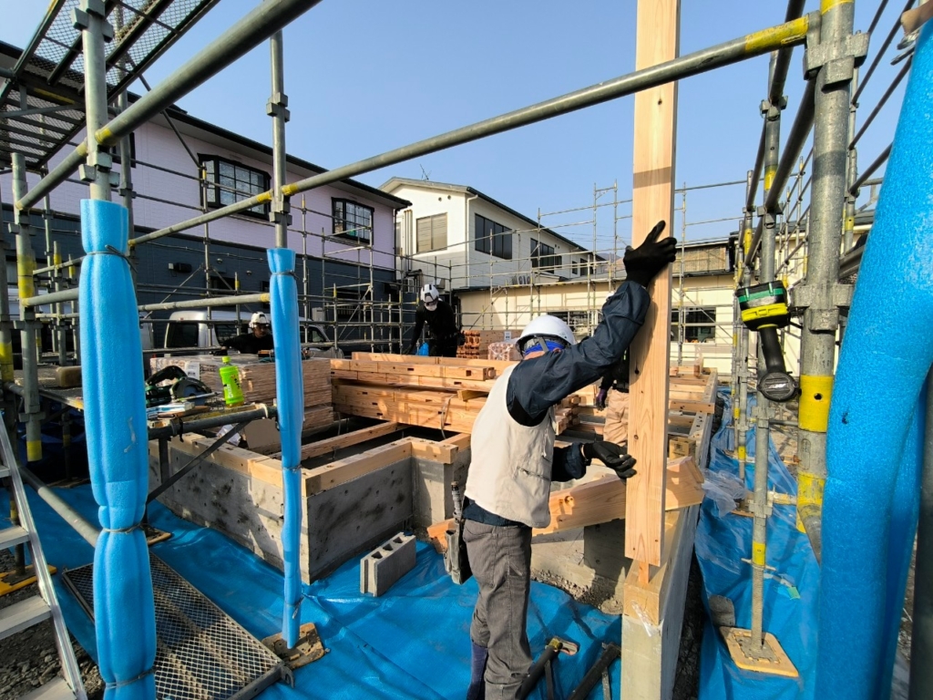 建て方工事