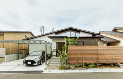 自然素材の家