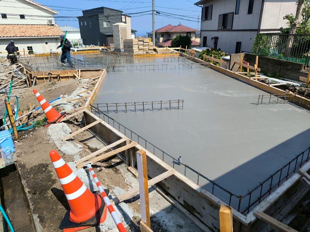 コンクリート打設