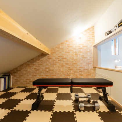 小屋裏