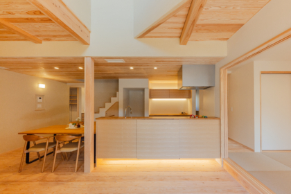 自然素材の家　全館空調