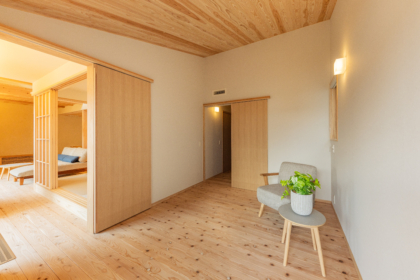 自然素材の家　全館空調