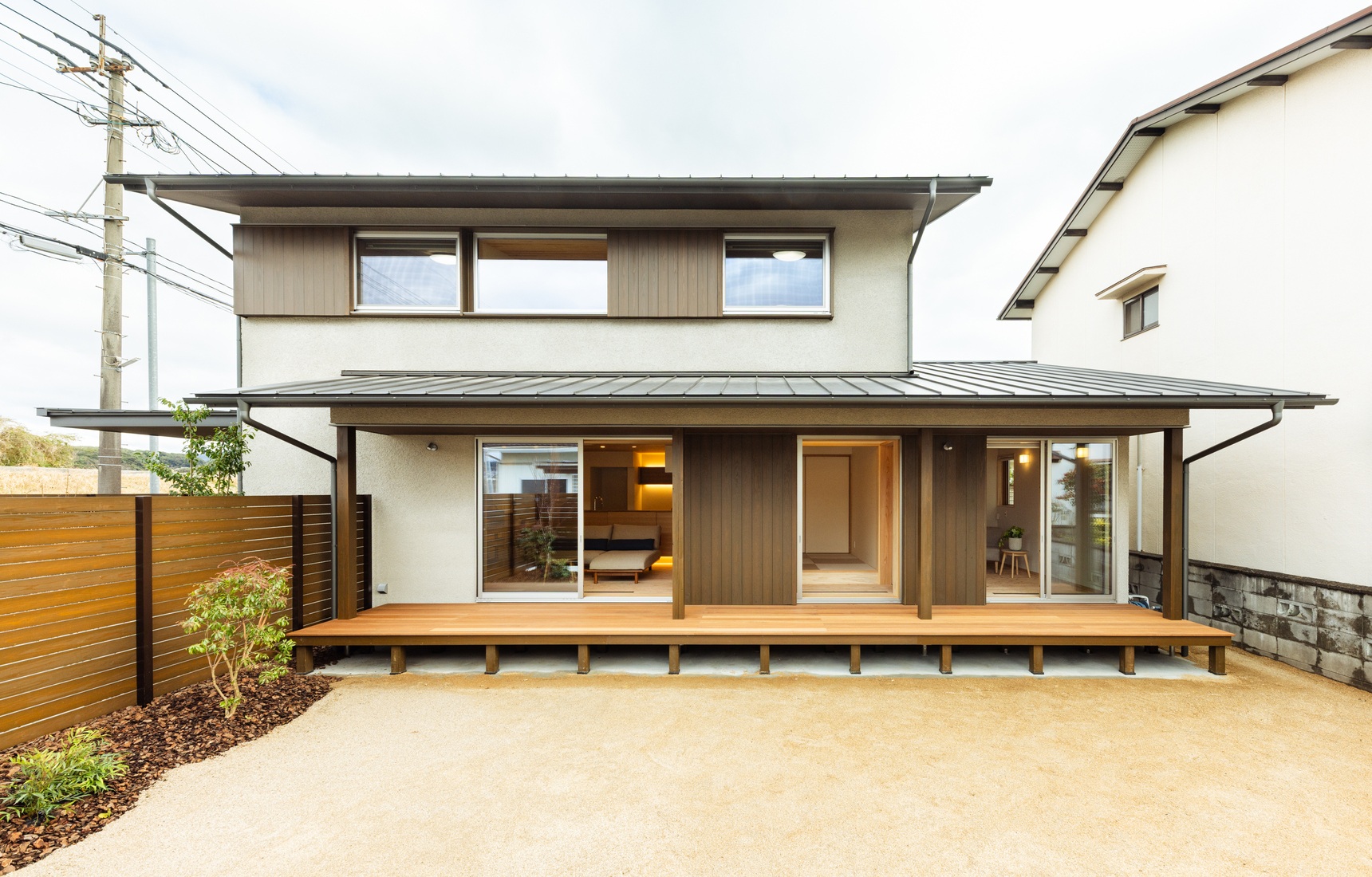 自然素材の家　全館空調