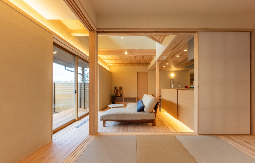 自然素材の家　全館空調