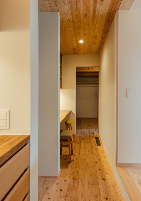 自然素材の家　全館空調