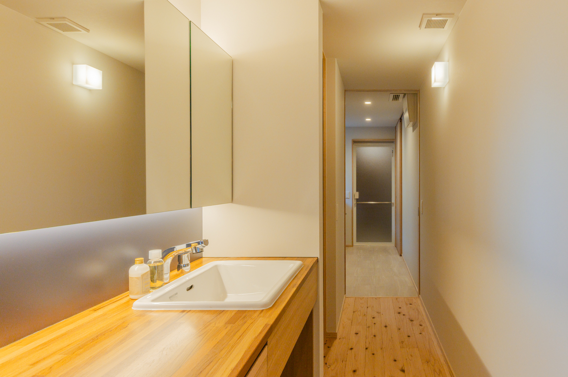 自然素材の家　全館空調