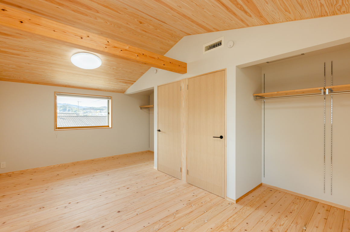 自然素材の家　全館空調