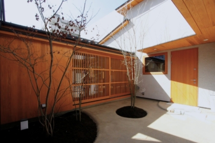 中庭のある住まい